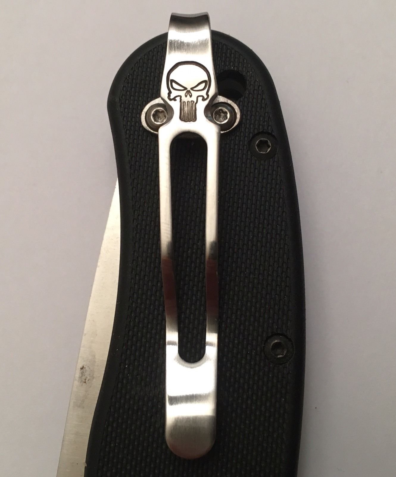 Amazon.com: Titanium Deep Pocket Clip Compatible with Ontario Rat